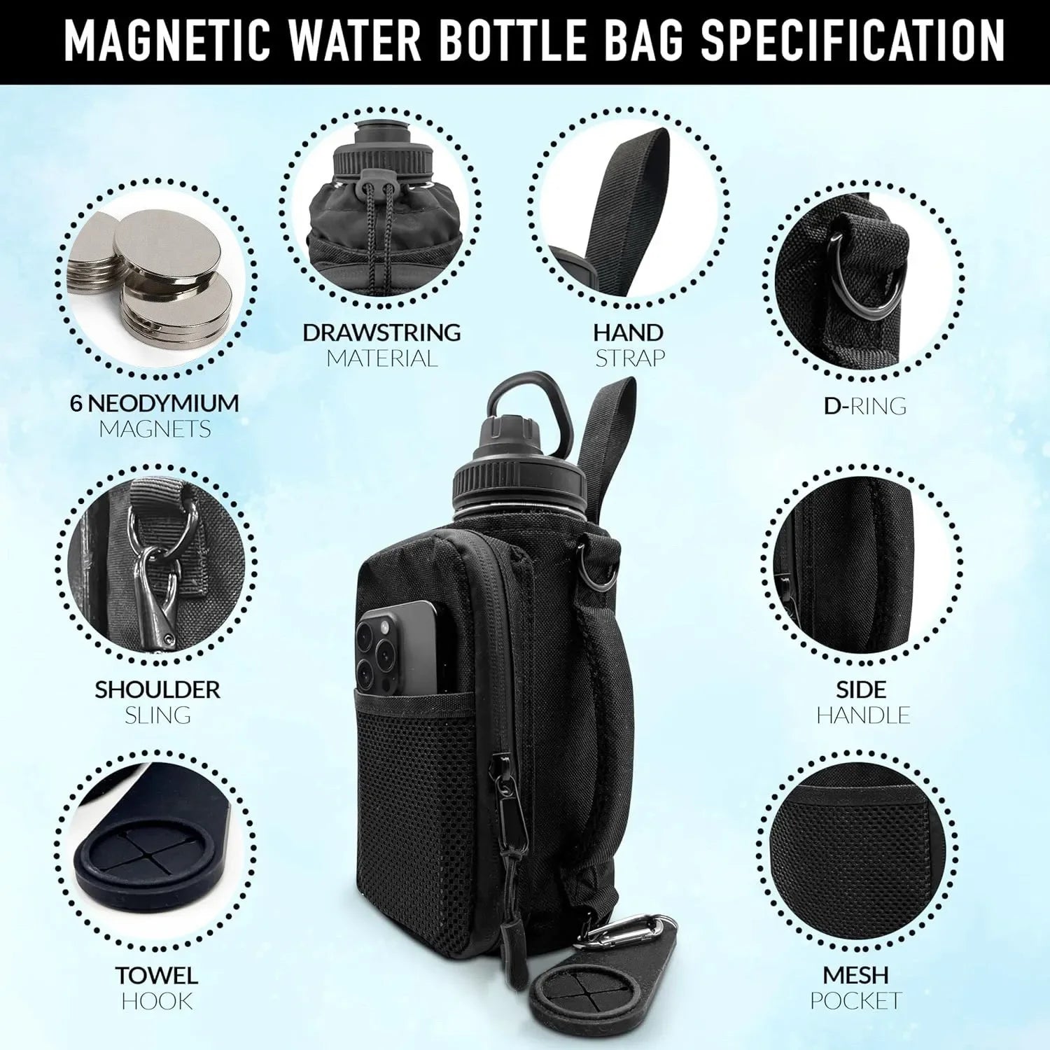 the gym vault magnetic bag